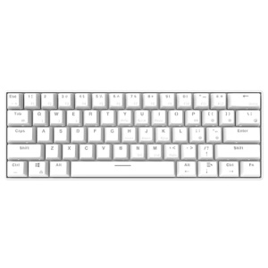Ajazz i610T White RGB 60% Mechanical Keyboard