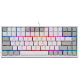 Epomaker EP84 Grey White 75% Mechanical Keyboard