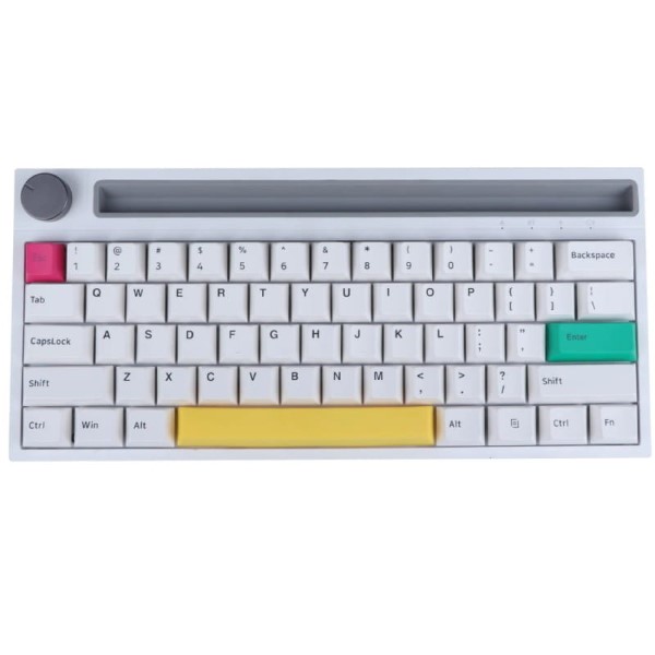 Ajazz K620T White RGB Bluetooth 60% Mechanical Keyboard