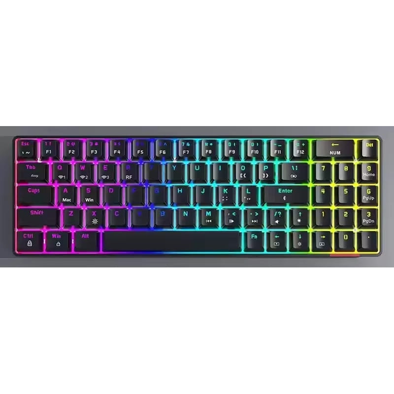 Ajazz K692 Wireless 65% Mechanical Keyboard (Black)