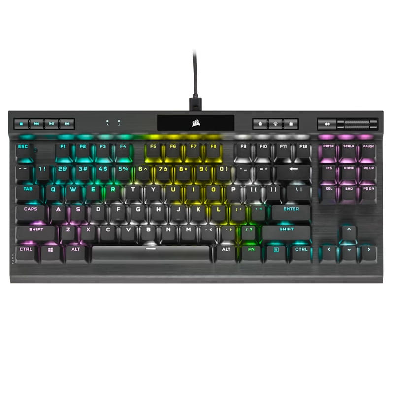 Corsair K70 RGB TKL Champion Series Optical Mechanical Gaming Keyboard