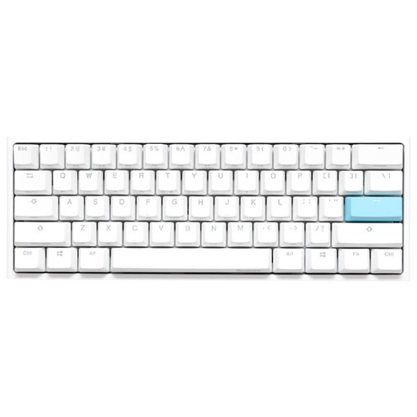 Ducky One 2 Mini Pure White RGB 60% Mechanical Keyboard