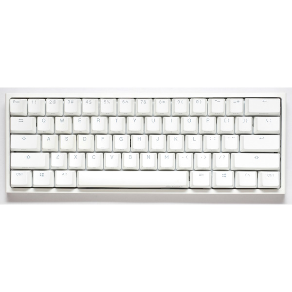 Ducky One 2 Pro Mini Pure White Mechanical Keyboard