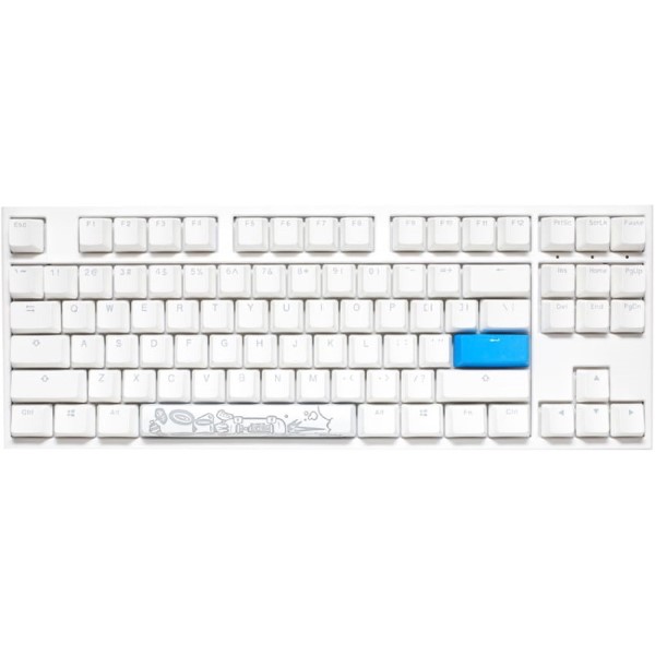 Ducky One 2 White RGB TKL Mechanical Keyboard