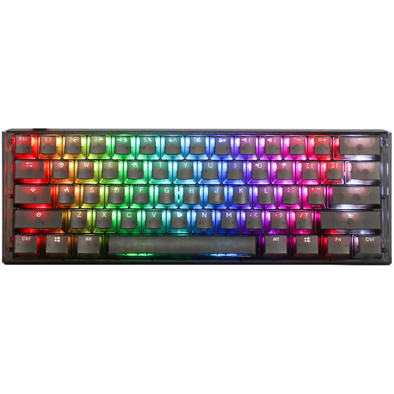 Ducky One 3 Mini Aura Clear Black 60% Mechanical Keyboard