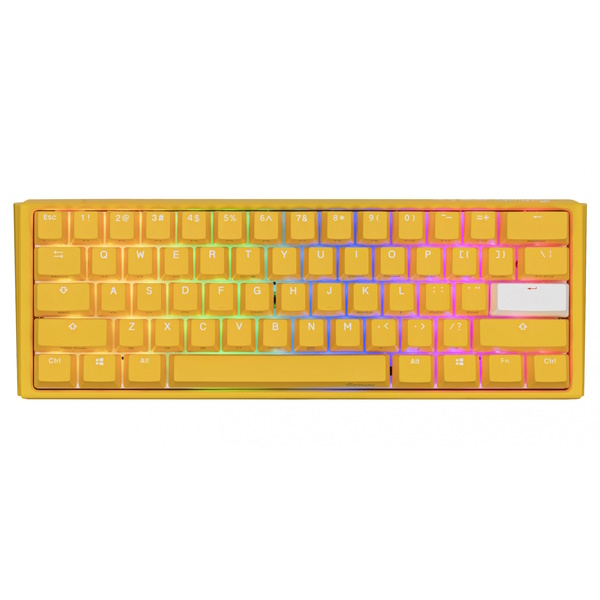 Ducky One 3 Mini Yellow 60% Mechanical Keyboard