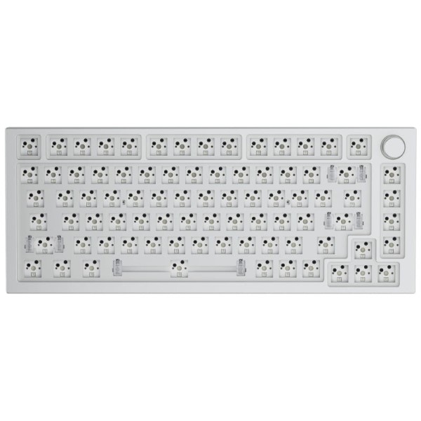 Glorious GMMK Pro White Ice 75% Modular Mechanical Keyboard