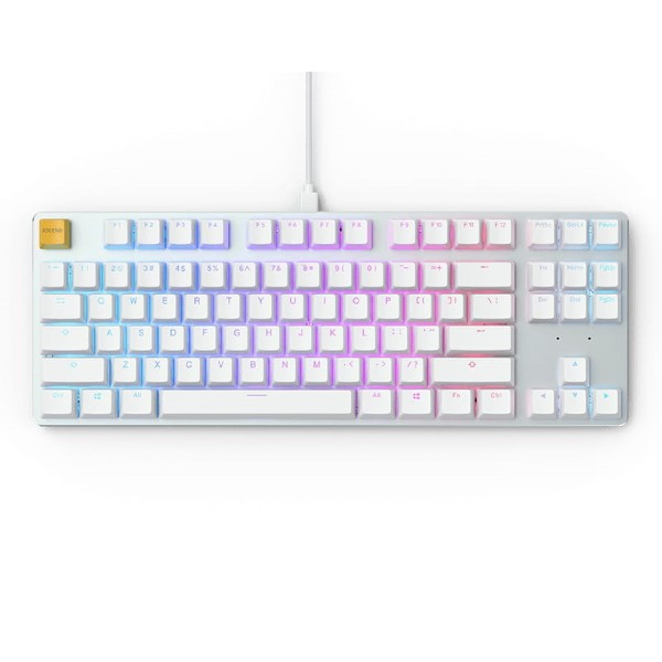 Glorious GMMK White Ice Tenkeyless Modular Mechanical Gaming Keyboard