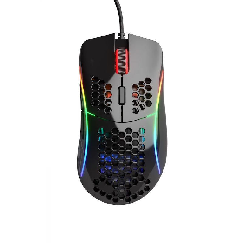 Glorious Model D Glossy Black Gaming Mouse