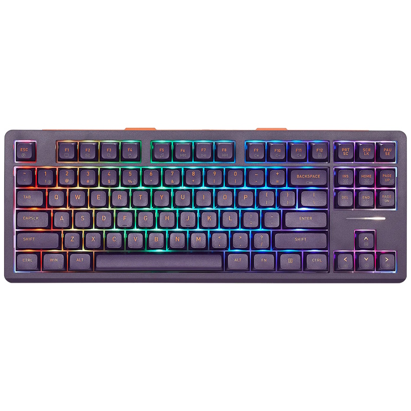 Hexgears Pixel Q3 Pro Wireless RGB Light Strip TKL Mechanical Keyboard (Purple)