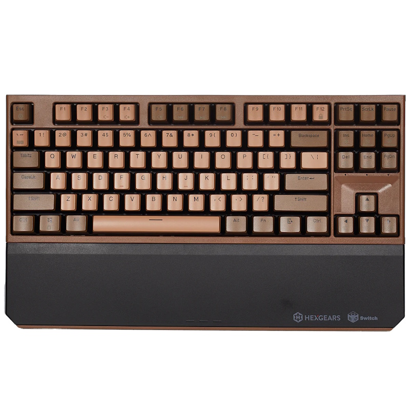 Hexgears PowerBlade X3 TKL Wireless Mechanical Keyboard (Coffee Translucent)