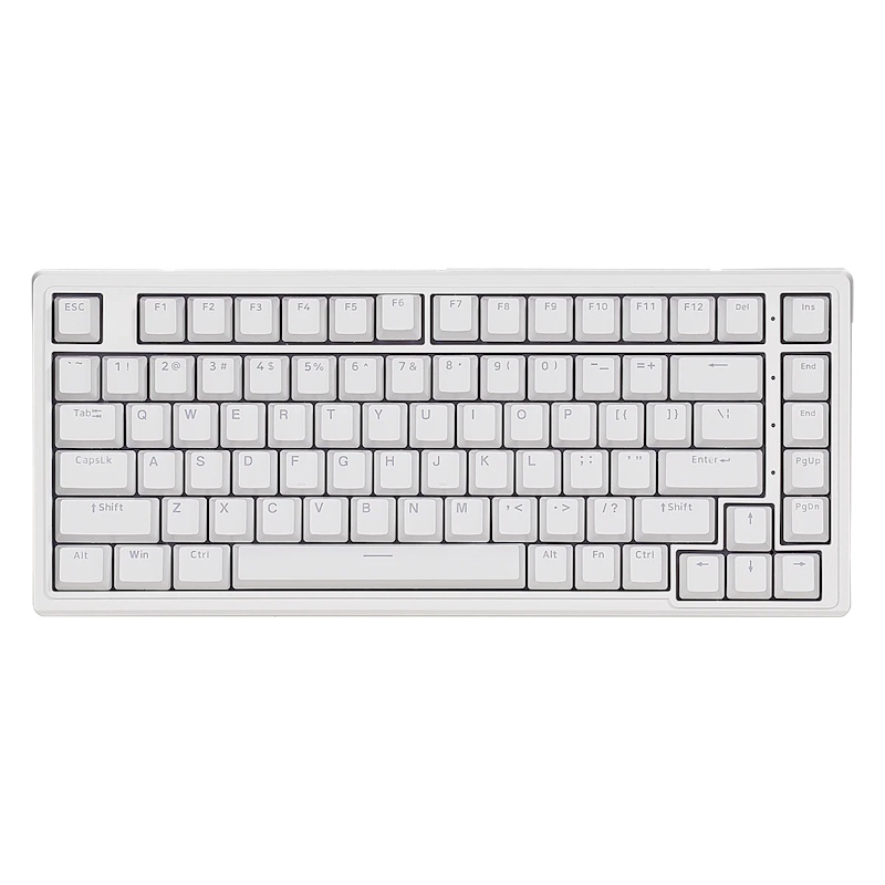 Hexgears Purple Rain M2 75% Mechanical Keyboard (White)