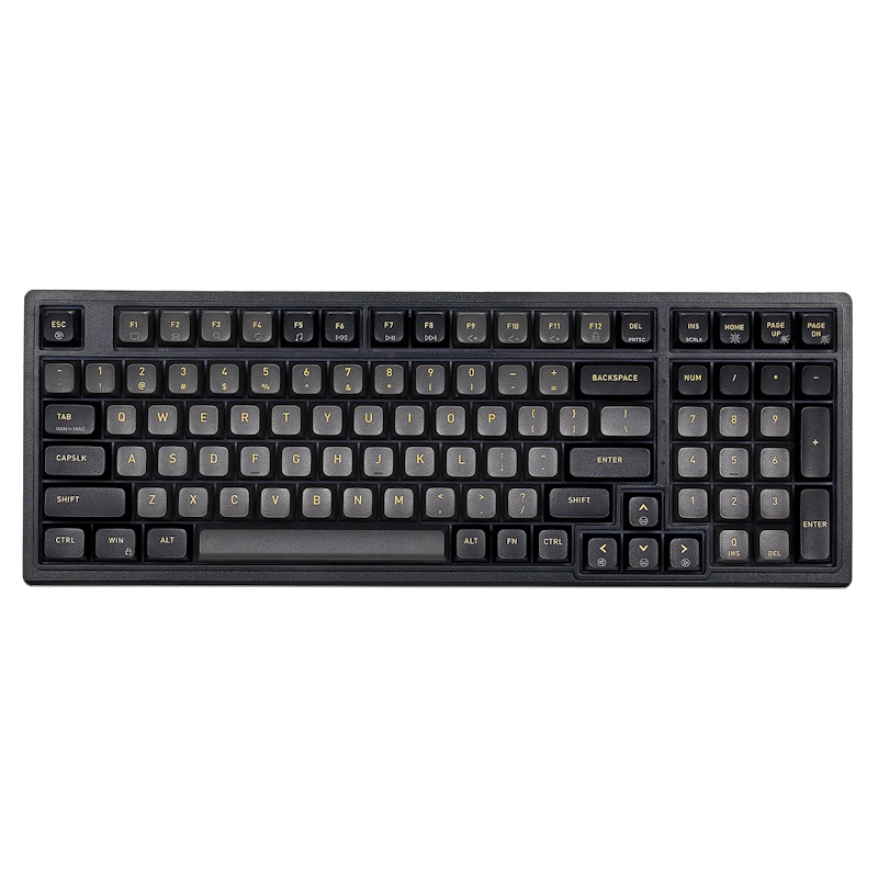 Hexgears Purple Rain M4 Mechanical Keyboard (Black & Gray)