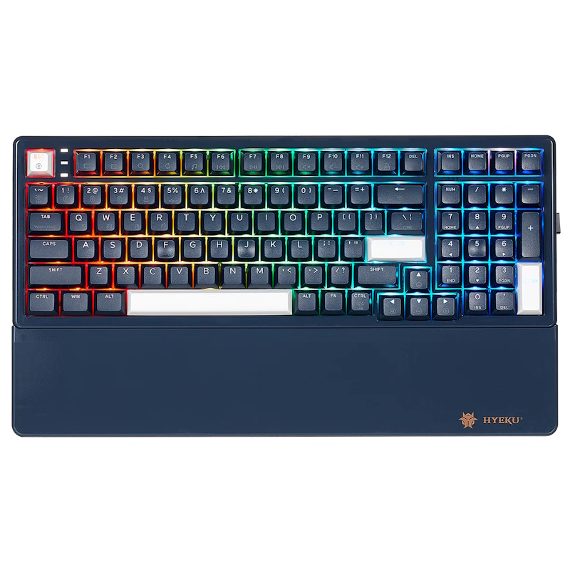 Hexgears WarpSpeed E4 Pro RGB Wireless Mechanical Gaming Keyboard (Blue)