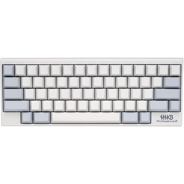 HHKB Pro Classic White Blank 60% Mechanical Keyboard