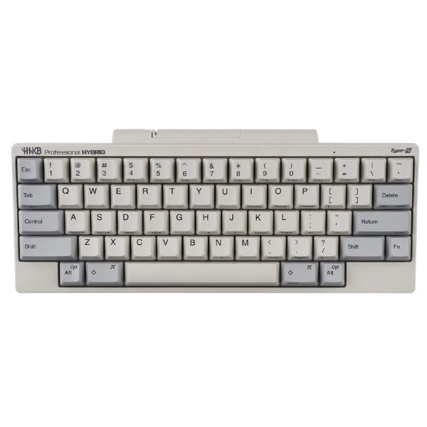 HHKB Pro Hybrid Type-S White 60% Mechanical Keyboard