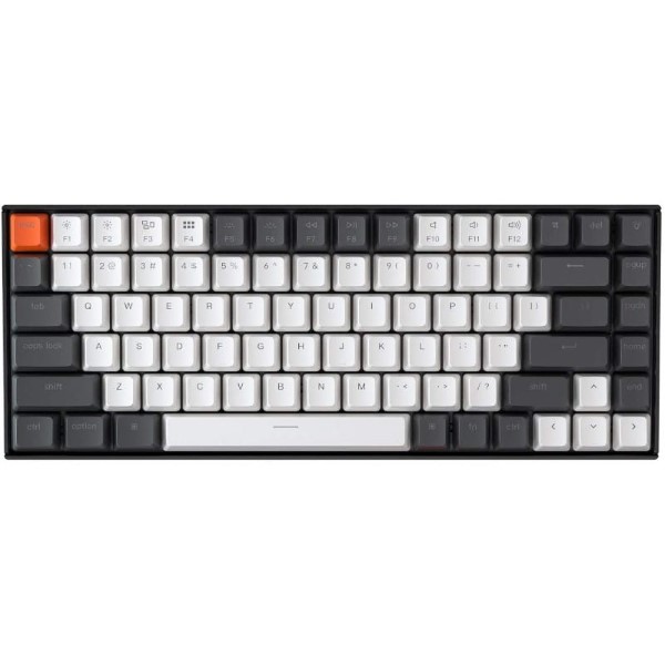 Keychron K2 Hot-Swap White LED 75% Mechanical Keyboard