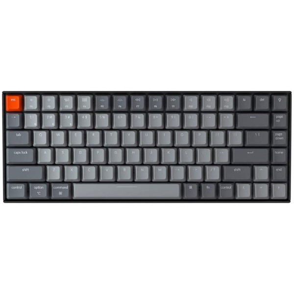 Keychron K2 White LED Wireless 75% Mechanical Keyboard