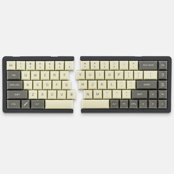 Mistel Barocco MD650L 65% Split Mechanical Keyboard - Keybumps