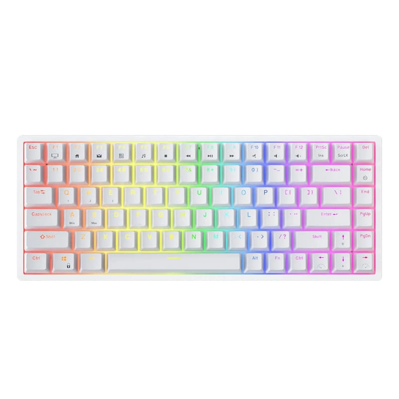 Royal Kludge RK84 RGB White 75% Mechanical Keyboard