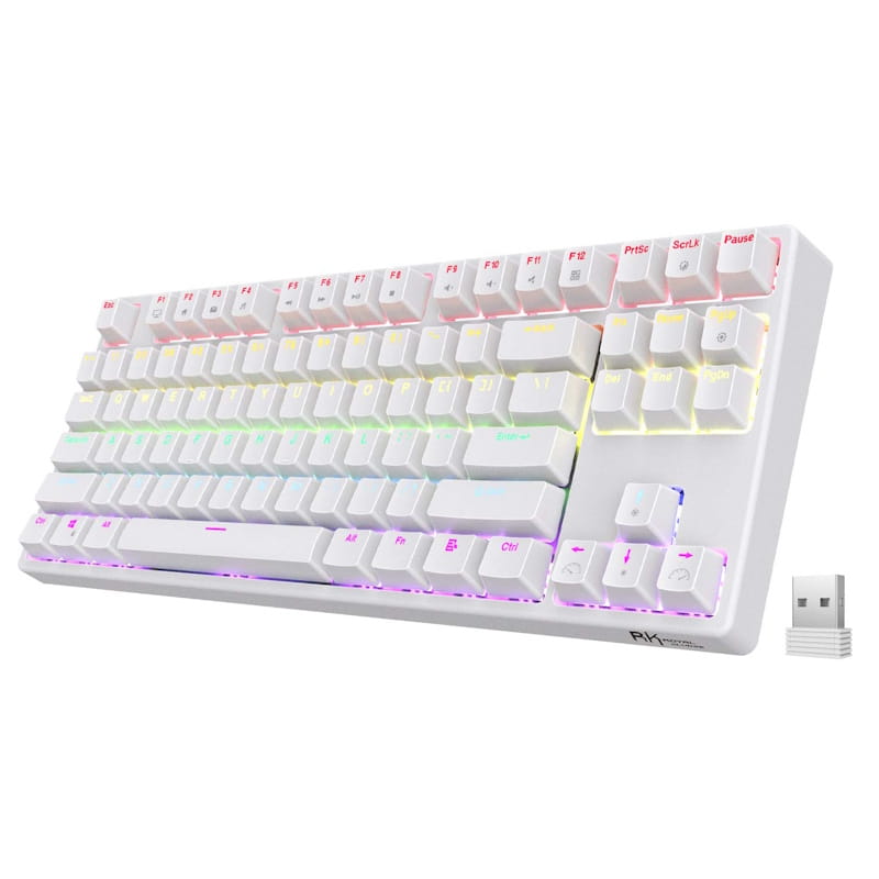 Royal Kludge Sink87G RGB White TKL Mechanical Keyboard