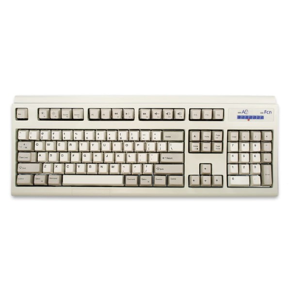 Unicomp Spacesaver M White Buckling Spring Keyboard
