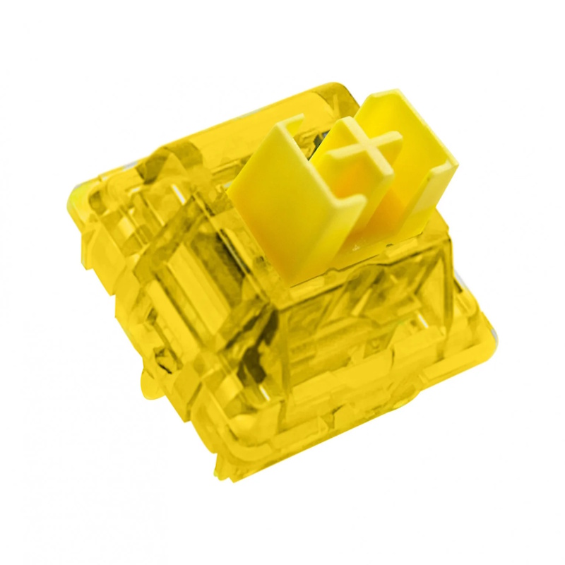 Gateron Ink Yellow V2 Switches (Linear 60g - PCB Mount)