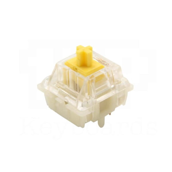 Gateron Silent Yellow Switches (Linear 50g - PCB Mount)