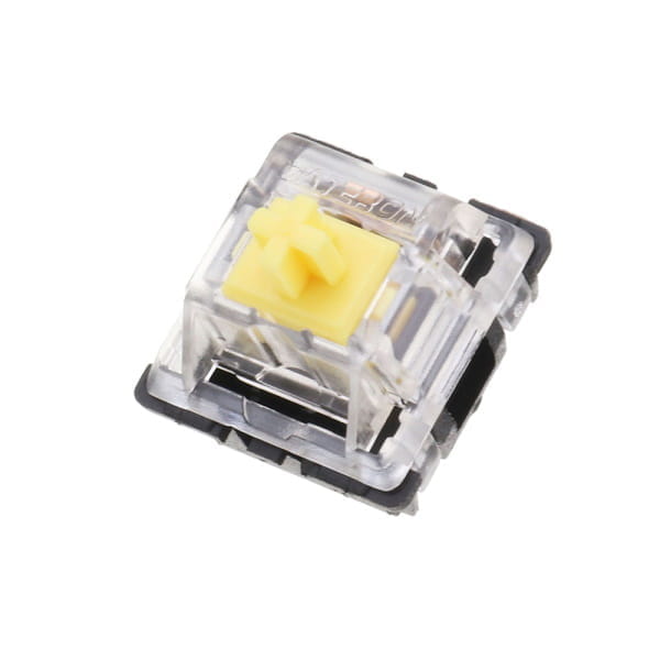 Gateron Yellow Switches (Linear 45g - Plate/PCB Mount)