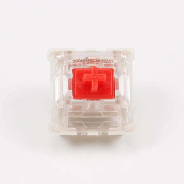 Gateron SMD Red Switches (Linear 45g - Plate Mount)