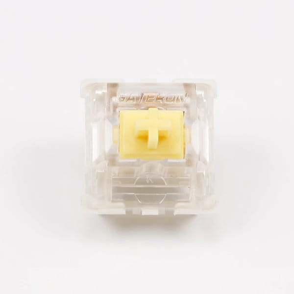 Gateron SMD Yellow Switches (Linear 50g - Plate Mount)