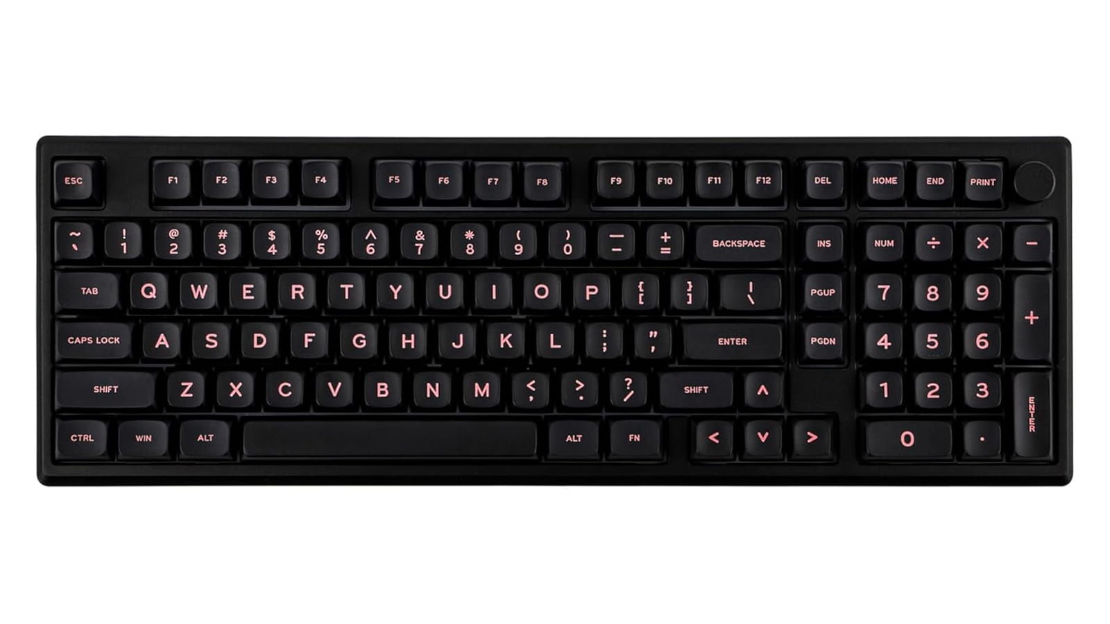 EPOMAKER Galaxy100 1800 Layout Mechanical Keyboard in Black