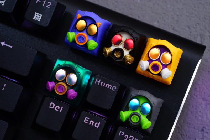 coolest artisan keycaps