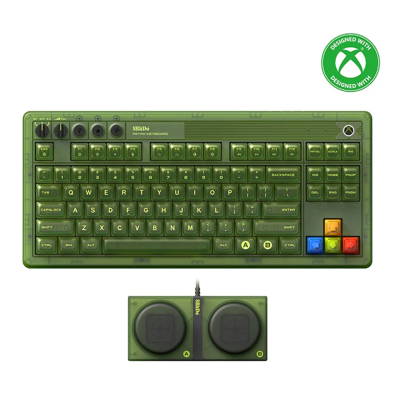 8BitDo Retro 87 - Xbox Edition mechanical keyboard