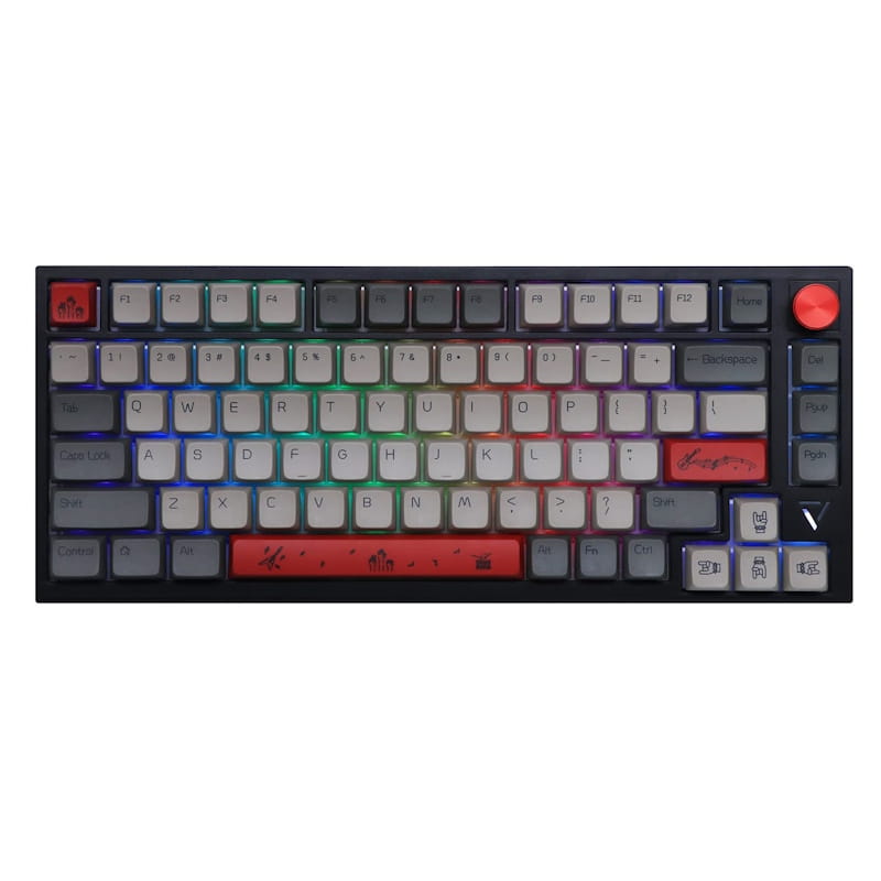 Ajazz AK816 Pro 75% RGB Mechanical Keyboard (Black)