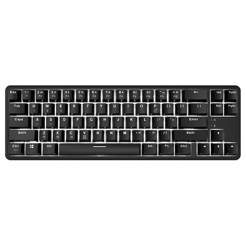 Ajazz K680T Black Bluetooth RGB 65% Mechanical Keyboard