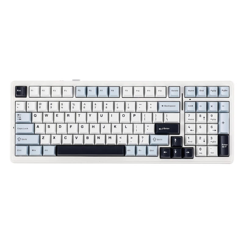 Epomaker x AULA F99 (White Blue) Mechanical Keyboard