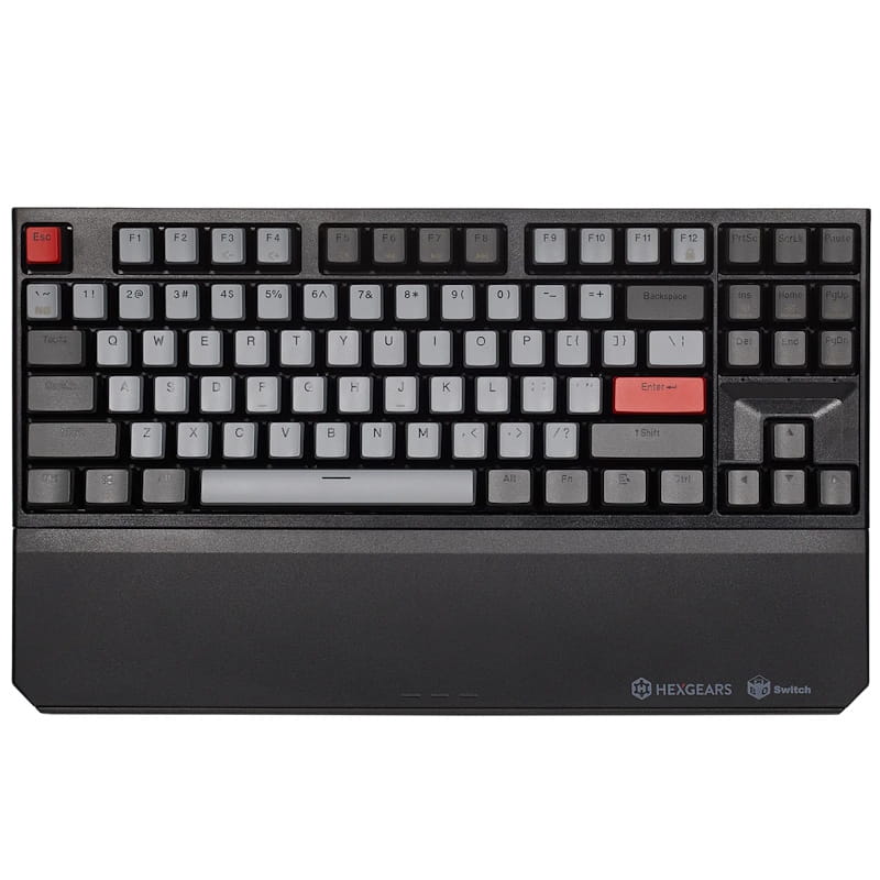 Hexgears PowerBlade X3 TKL Wireless Mechanical Keyboard (Gray & Black Translucent)