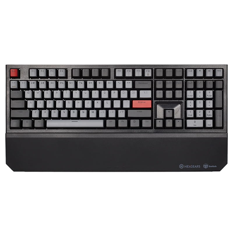 Hexgears PowerBlade X5 Wireless Mechanical Keyboard (Gray & Black Translucent)