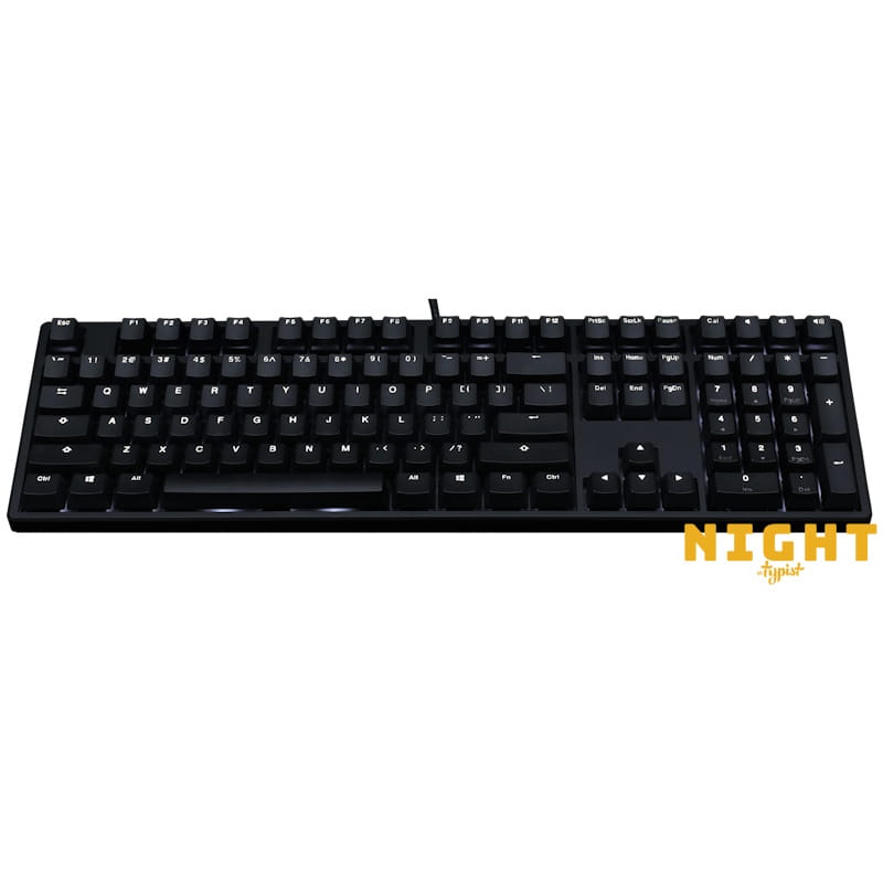 MK Night Typist Warm White LED Mechanical Keyboard