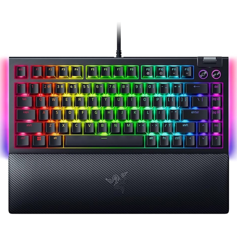 Razer BlackWidow V4 75% mechanical gaming keyboard