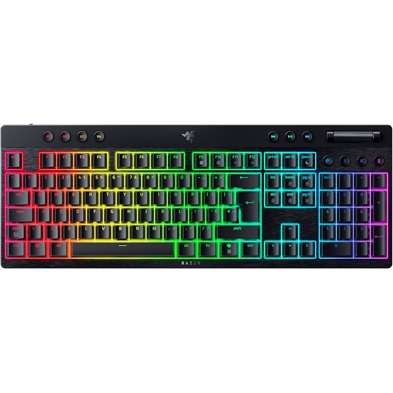 Razer BlackWidow V4 Low-Profile HyperSpeed mechanical gaming keyboard