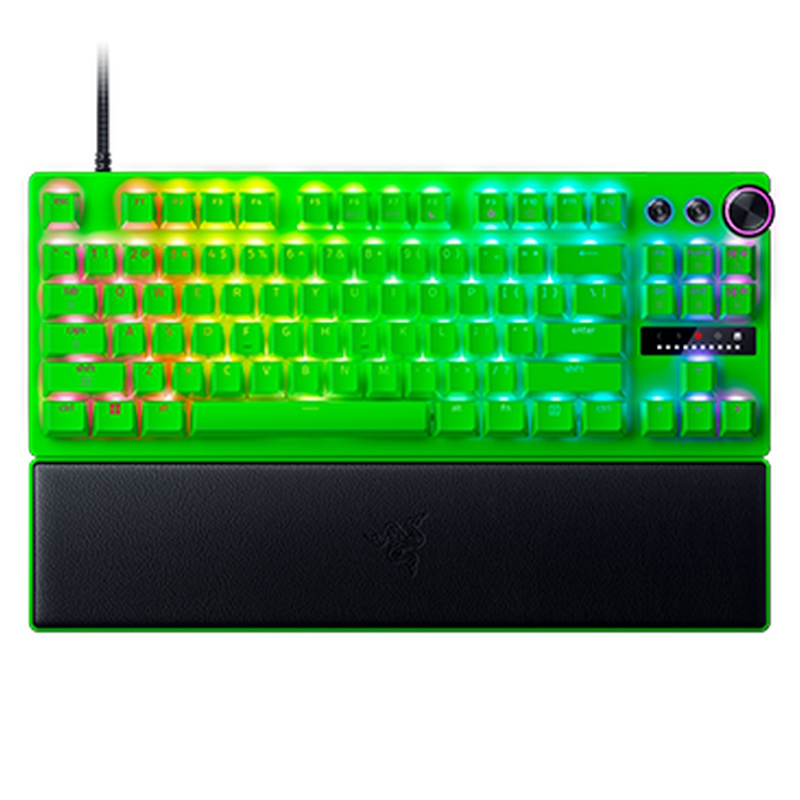 Razer Huntsman V3 Pro Tenkeyless 8KHz Esports Green Edition optical gaming keyboard