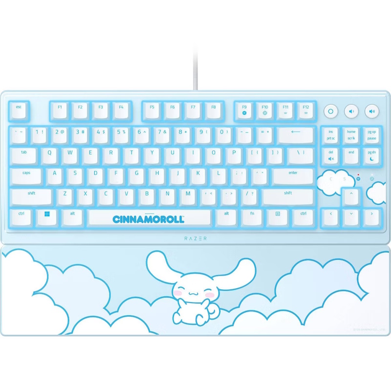 Razer Ornata V3 Tenkeyless Cinnamoroll Edition gaming keyboard