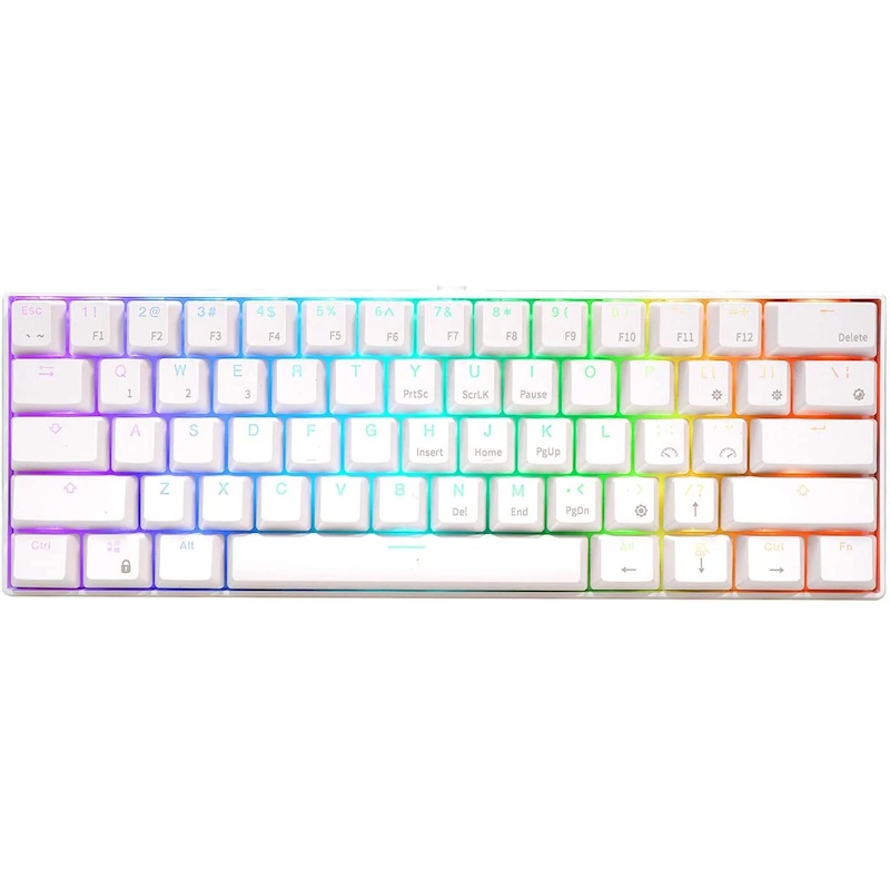 Royal Kludge RK61 RGB White 60% Mechanical Keyboard