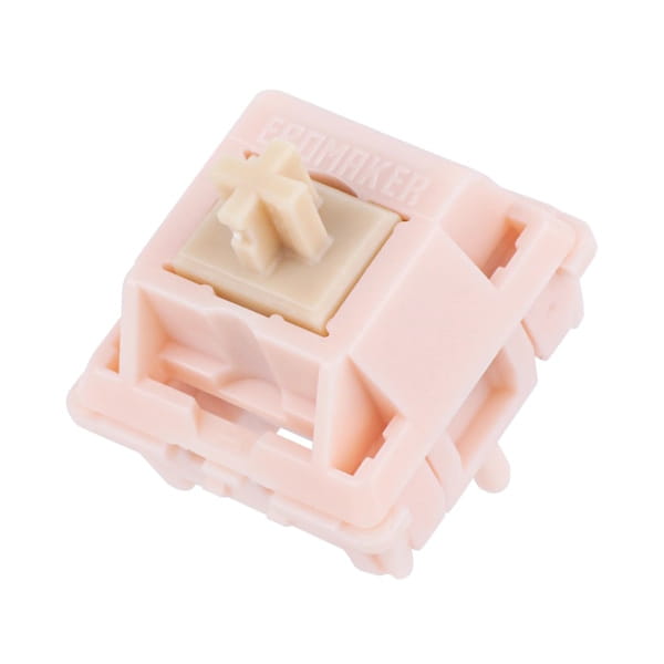 EPOMAKER Nude Rosa Silent Linear Switches