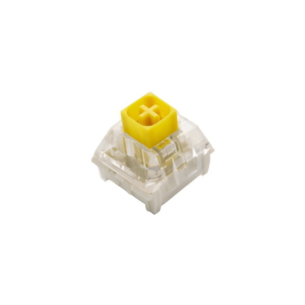 Kailh BOX Heavy Dark Yellow Switches (Linear 70g - Plate Mount)