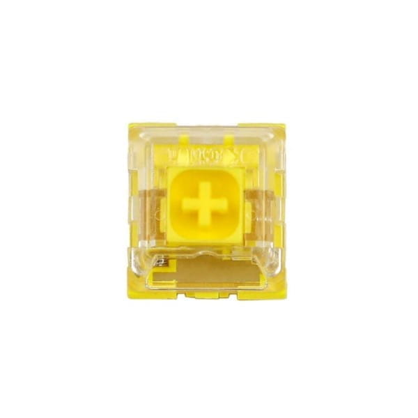 Kailh BOX Noble Yellow Switches (Clicky 65g - Plate Mount)