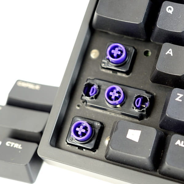 Topre Silent Switches (Tactile 45g -  Mount)